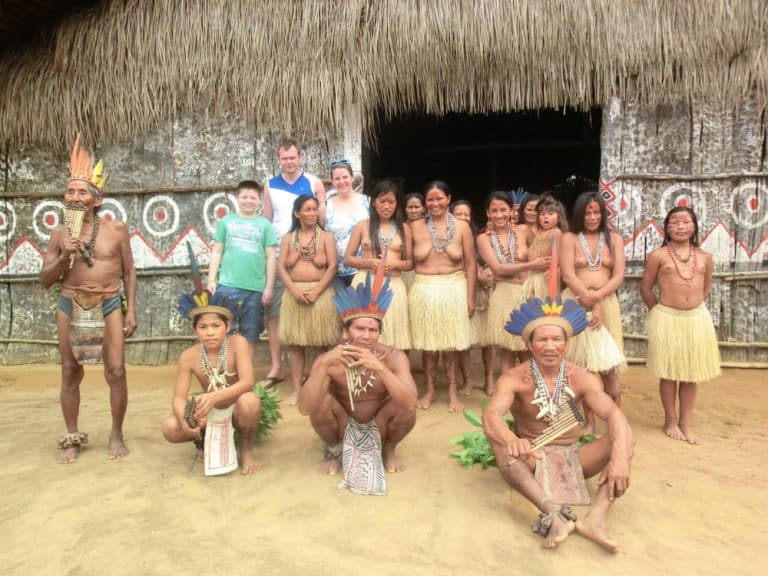 Image illustrating Visit to a real indian tribe – Highly recommended optional tour